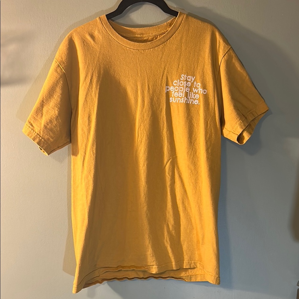 Yellow Graphic T-Shirt